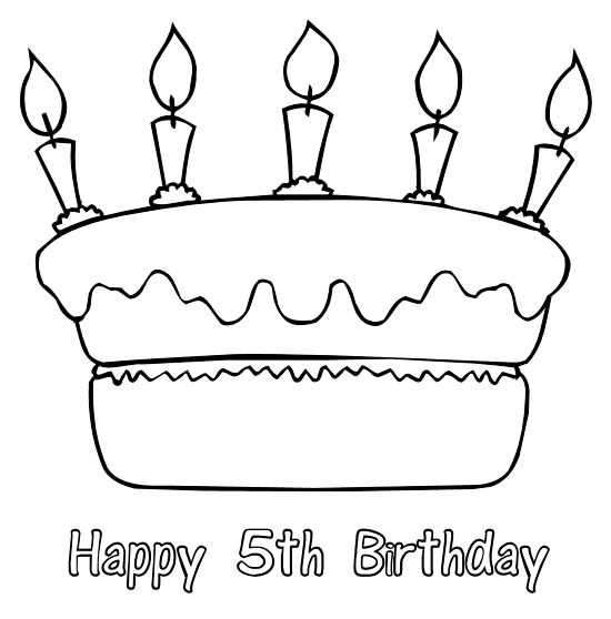 LAMINAS CON DIBUJOS DE CUMPLEAÑOS PARA PINTAR Y DECORAR